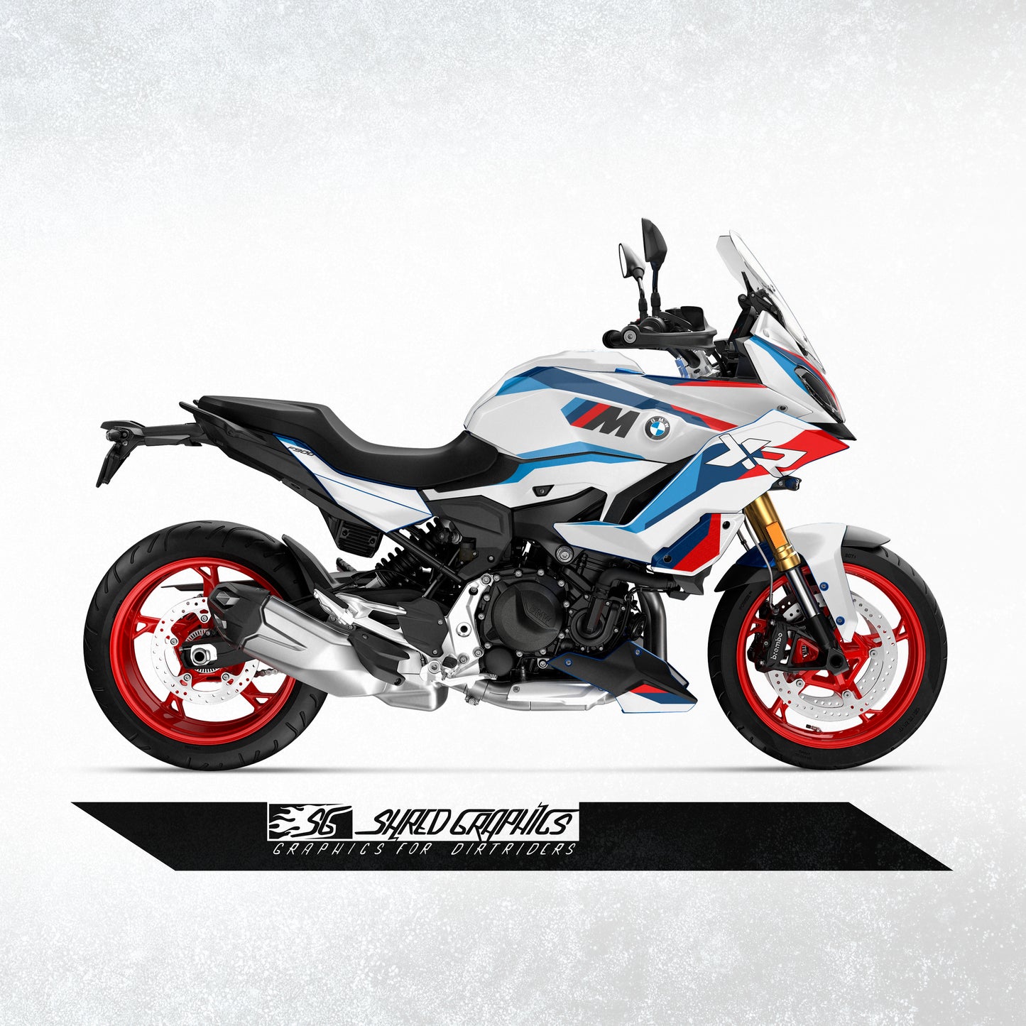 BMW F900XR | M style White