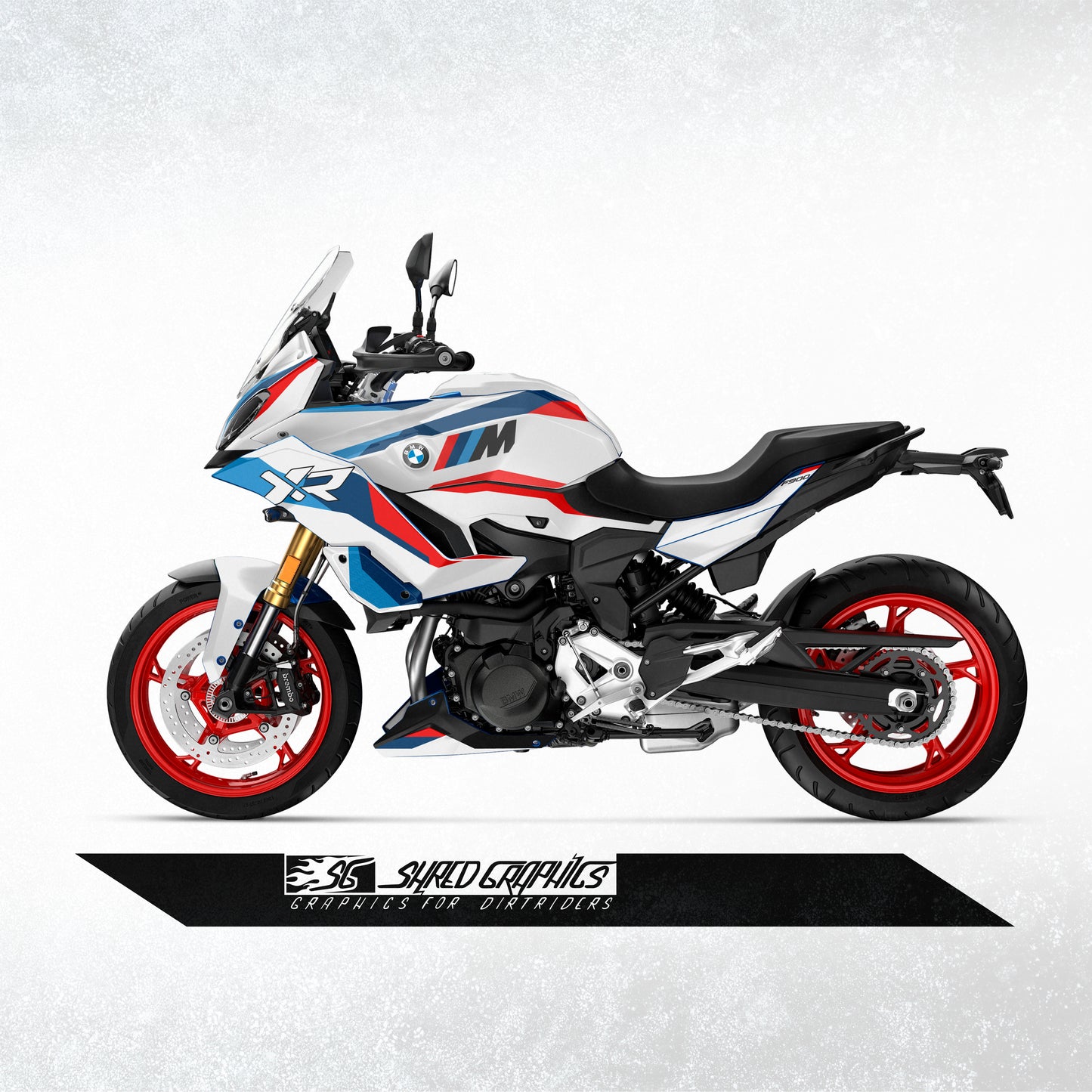 BMW F900XR | M style White