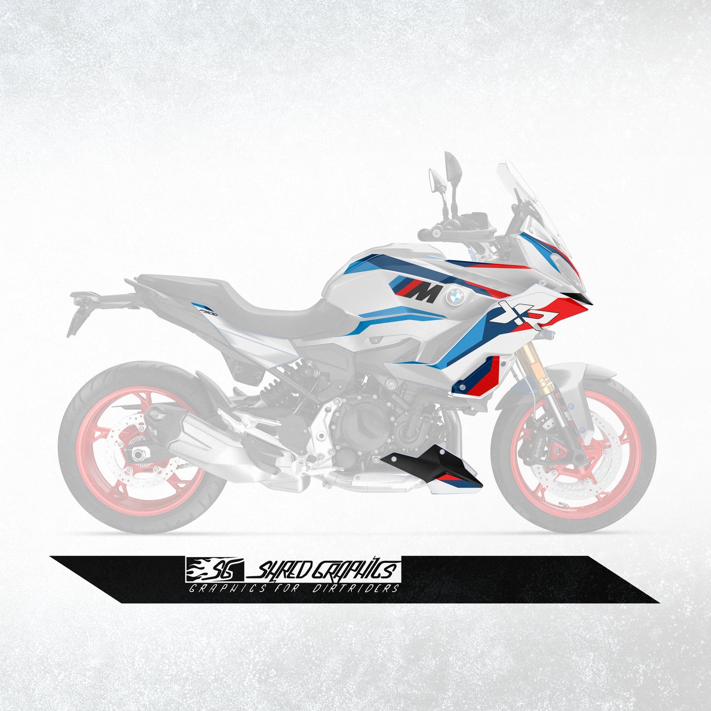 BMW F900XR | M style White