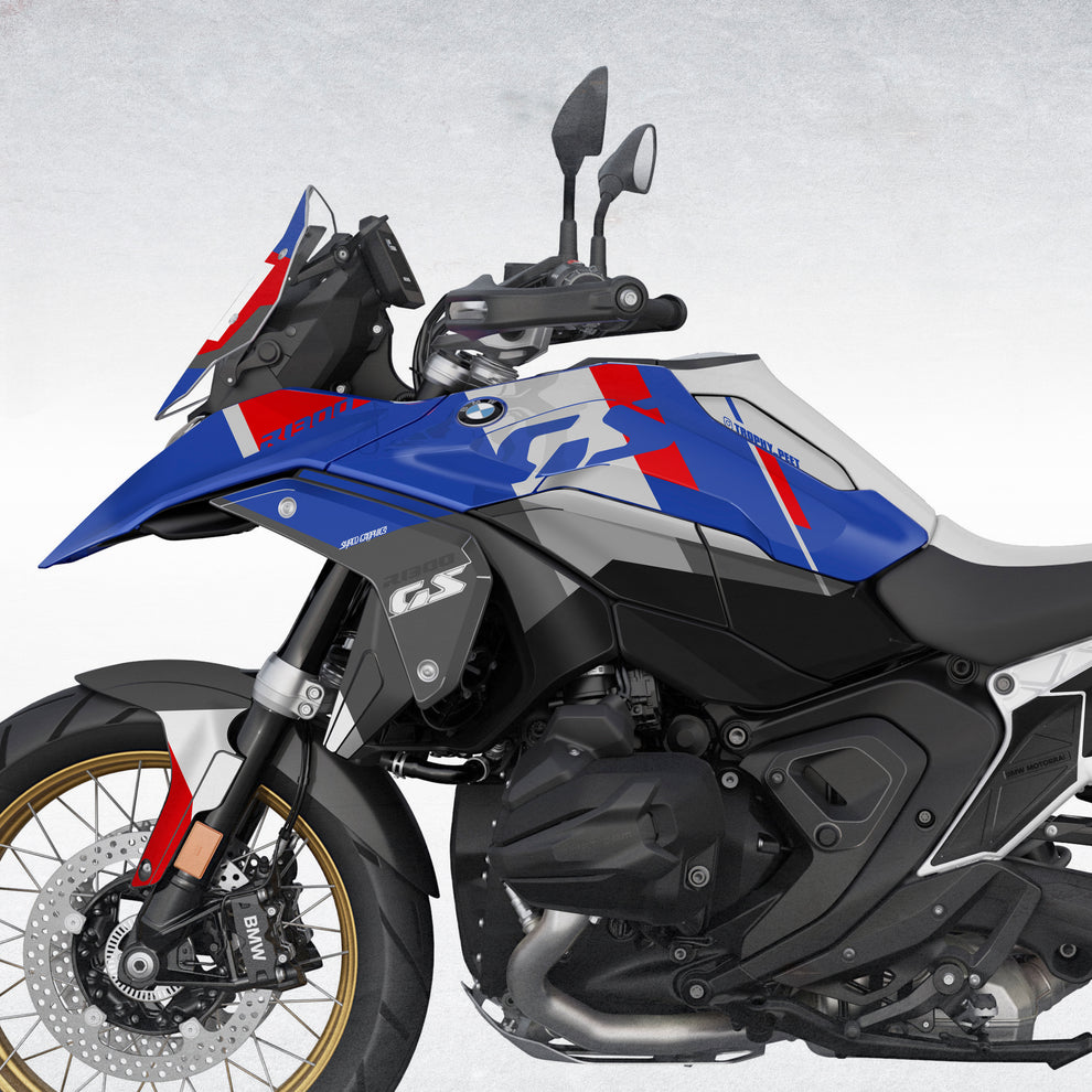 BMW R1300GS | Trophy Peet '25 BLUE – Shred Graphics
