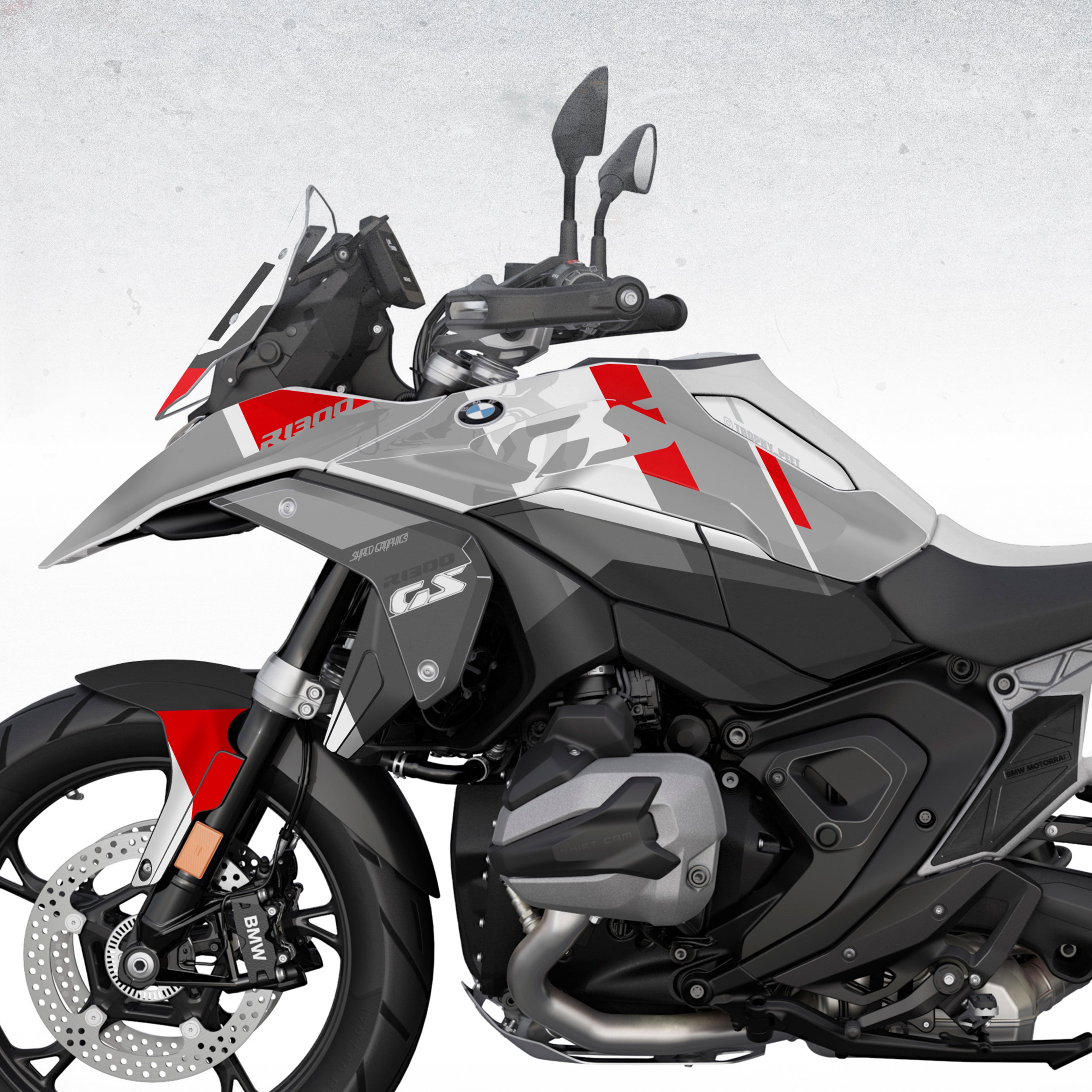 BMW R1300GS | Trophy Peet 2025 – Shred Graphics