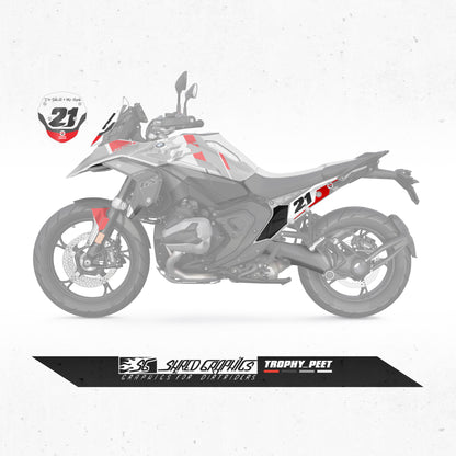 BMW R1300GS | NUMBERS KIT TROPHY PEET '25