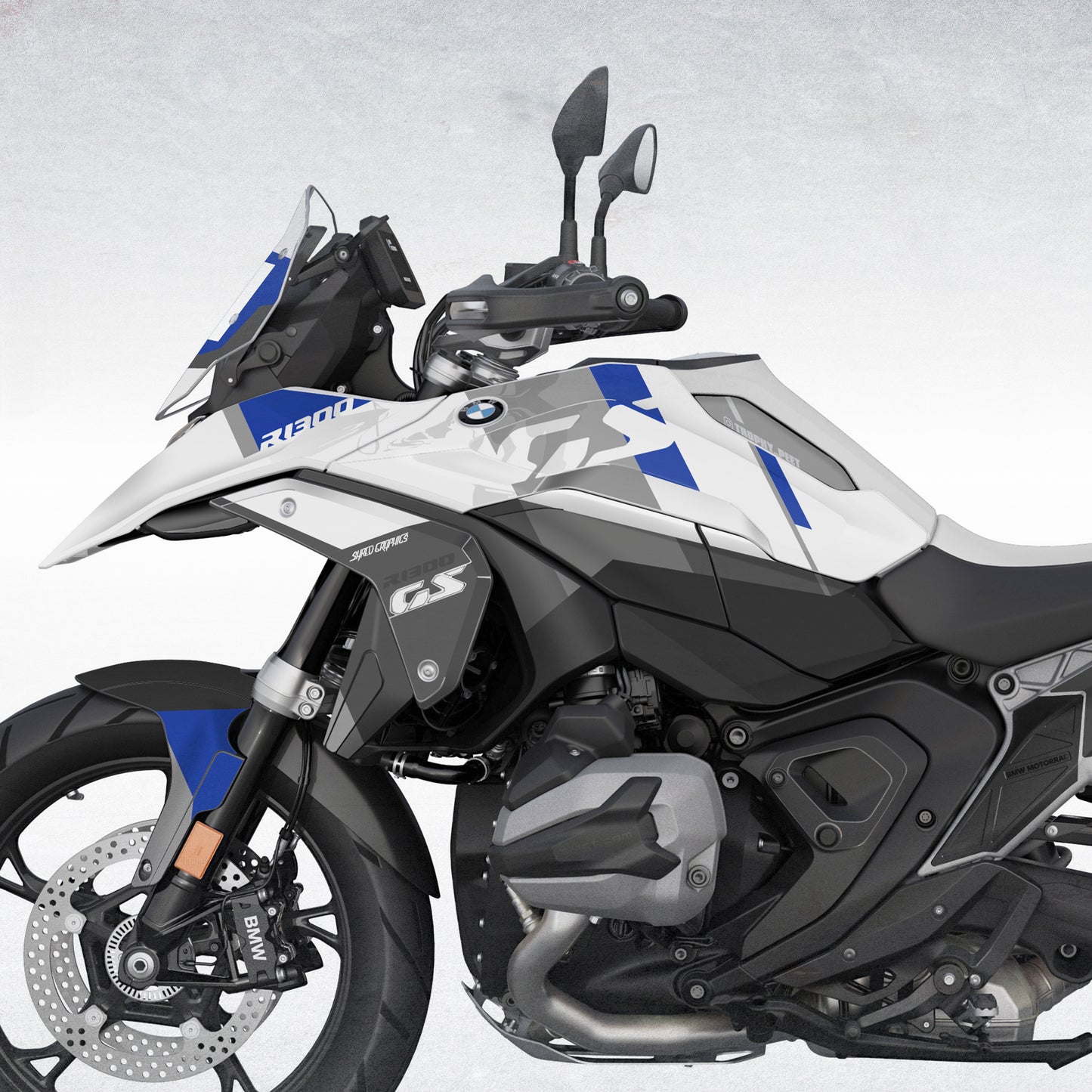 BMW R1300GS | Trophy Peet '25 WHITE/BLUE