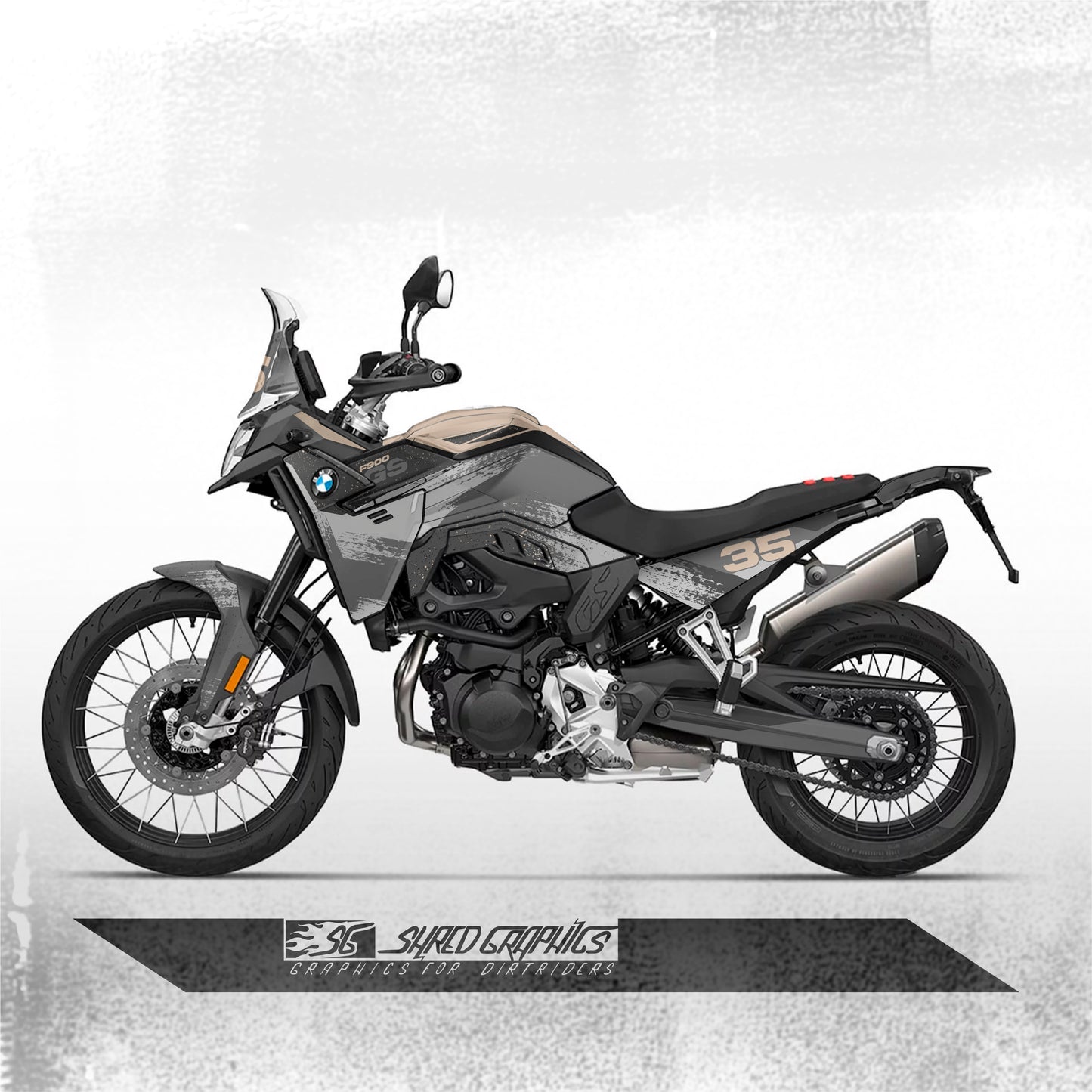 BMW F900GS | Grunge Grey