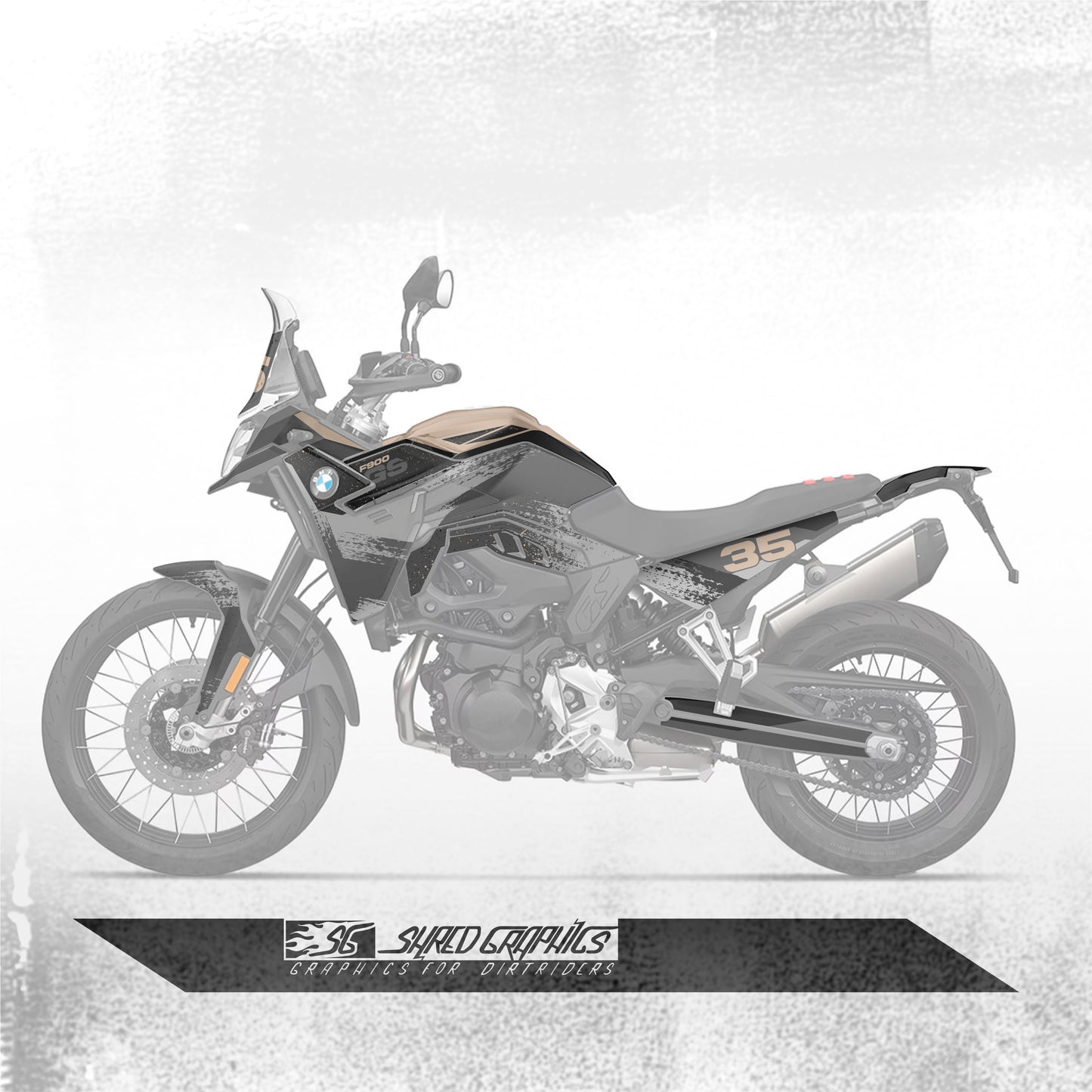 BMW F900GS | Grunge Grey