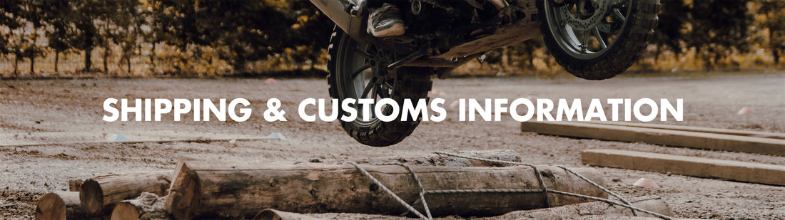 Shipping & Customs Information – Shred Graphics